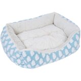 zooplus Basics meki krevet Fluffy - Plave boje | shoptok.hr
