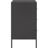  Noćni ormarići 2 kom crni 36x39x68 cm čelik | shoptok.hr