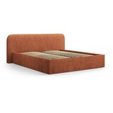 Micadoni Ciglasti tapecirani bračni krevet s prostorom za odlaganje s podnicom 140x200 cm Elizabeth – | shoptok.hr