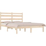  Posteljni okvir iz trdne borovine 200x200 cm, (20645391) | Shoptok.si