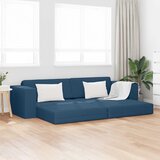  Krevet na razvlačenje Mornarsko plava 245 x 78 x 77 cm tkanina | shoptok.hr