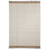 Kave Home Kremno bela ročno tkana volnena preproga 200x300 cm Brina – | Shoptok.si