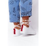 Big Star Women's Leather Sneakers With A Ribbon | ePonuda.com