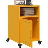 vidaXL Noćni ormarići 2 kom boje senfa 36x39x59 cm čelični | shoptok.hr