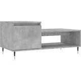  The Living Store Klubska mizica betonsko siva 100x50x45 cm konstruiran les - Klubska Mizica, (21448360) | Shoptok.si