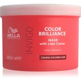 Wella Professionals Invigo Color Brilliance maska za obojenu grubu kosu 500 ml | shoptok.hr
