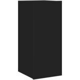  Zidni TV ormarić s LED svjetlima crni 30,5 x 35 x 70 cm | shoptok.hr