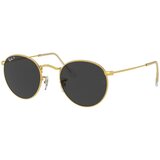 Ray-ban Round Metal RB3447 919648 Polarized XL (53) Zlata/Siva Cene