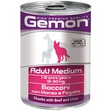 Gemon dog konzerva za pse adult medium govedina i jetra 415g Cene