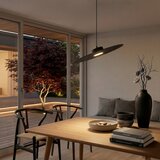  Luster na sajli PIATTO 1xGX53/15W/230V prečnik 45 cm crna | Eponuda.com