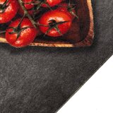  Kuhinjski tepih perivi s natpisom Cooking 45x150 cm baršunasti | Shoptok.si