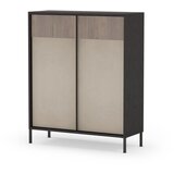 Marckeric Antracitno sivi/svjetlo smeđi ormarić 106x130 cm Amalia – | shoptok.hr