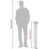  Vrtni stup za vodu 100 cm od nehrđajućeg čelika četvrtasti | Eponuda.com