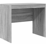 vidaXL Siva pisalna miza Siva sonoma Inženirski les 90 x 50 x 76 cm | Shoptok.si