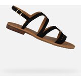 Geox Black women's sandals Sozy S - Women's Cene