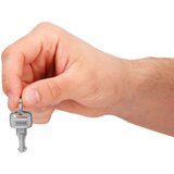 Metalna kutija za novac s bravom na ključ, crna | shoptok.hr