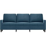  Trosjed od tkanine Plava 180 cm baršunasti | shoptok.hr