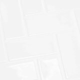  Pločica riblja kost 20 pcs Bijela 30 x 30 cm Poliuretan i PET | shoptok.hr