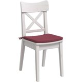  Jastučići za sjedenje 4 pcs Vinska crvena 40 x 40 x 3 cm | shoptok.hr