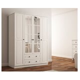Hanah home set namještaja za spavaću sobu RB-015, bijela | Eponuda.ba
