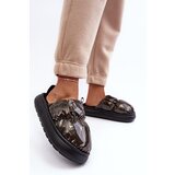 Big Star Women's Shiny Slippers Black | Shoptok.si
