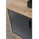 Hanah home komoda s ladicama, antracit Slike