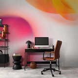  Foto tapeta - Abstraction - Pink Planet Closest to the Sun on a Light Sky Background 500x350 | shoptok.hr