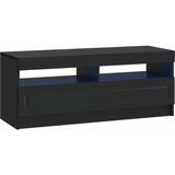 vidaXL LED TV kabinet Crna Konstruirano drvo - Crna Cijene