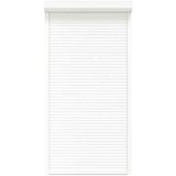 vidaXL Rolete iz aluminija 110x220 cm bele | Shoptok.si