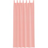 Voile zavjese s petljama 2 kom. ružičaste 140x245 cm | Shoptok.si