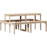  Stol za piknik 160 x 134 x 75 cm od masivne borovine | shoptok.hr