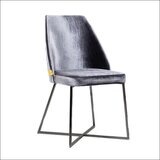  VIP Grafitno Siva/Crne noge 470x500x920 mm ( 775-028 ) | Eponuda.com