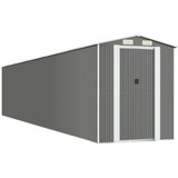  Vrtno spremište svjetlosivo 192x1021x223 cm pocinčani čelik | shoptok.hr