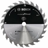 Bosch standard for Wood list kružne testere za akumulatorske testere 184x1,6x16 T24 Cene