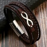 Muška Narukvica IN-33320 - Smeđa/Srebrna KP33320 Cijene