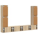 4 pcs Sonoma hrast - - Rjava - 76.34 - 30 x 31 x 60 cm - 2025-vidaXL-Uvoz_2 | Shoptok.si