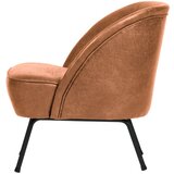 BePureHome Konjak rjav fotelj iz recikliranega usnja Vogue | Shoptok.si