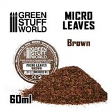 Green Stuff World micro leaves - brown mix (15gr) Cene
