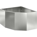  Kutni Sadič Srebrno 60 x 60 x 35 cm Pocinčani čelik | shoptok.hr