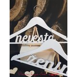  Poročni obešalnik ženin in nevesta bel POROBE 10 | Shoptok.si