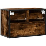 vidaXL TV ormarić boja dimljenog hrasta 60x31x39,5 cm drveni i metal | shoptok.hr