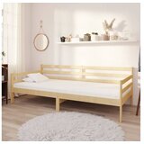  Dnevni ležaj s madracem 90 x 200 cm od masivne borovine | shoptok.hr