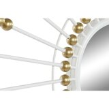  Zidno ogledalo Home ESPRIT Bijela zlatan 80 x 2 5 x 80 cm | shoptok.hr