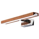  Brilagi-LED Kupaonsko osvetljenje za ogledalo WOODY MIRROR 3u1 LED/8W/230V IP44 hrom/hrast-trešnja | Eponuda.com