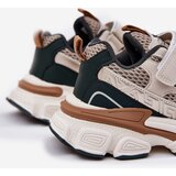Boto Sneakers Sports Shoes For Children With Velcro Beige Ronivelle | shoptok.hr