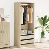  Ormar boja hrasta sonome 80x50x200 cm od konstruiranog drva | Eponuda.com