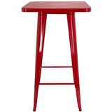 MID.YOU Barska Miza Vantaggio High T, Rdeča | Shoptok.si