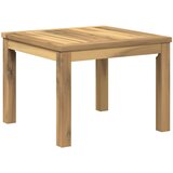  Stolić za kavu Bijela 50 x 48,5 x 36 cm Čvrsto drvo akacije | shoptok.hr