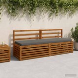  Jastučić za klupu - 1 dio VUGHT 100% poliester Siva | shoptok.hr