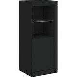  Komoda s LED svjetlima crna 41x37x100 cm | shoptok.hr